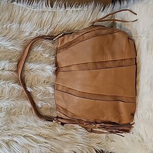 New Aimee Kestenberg leather shoulder bag purse